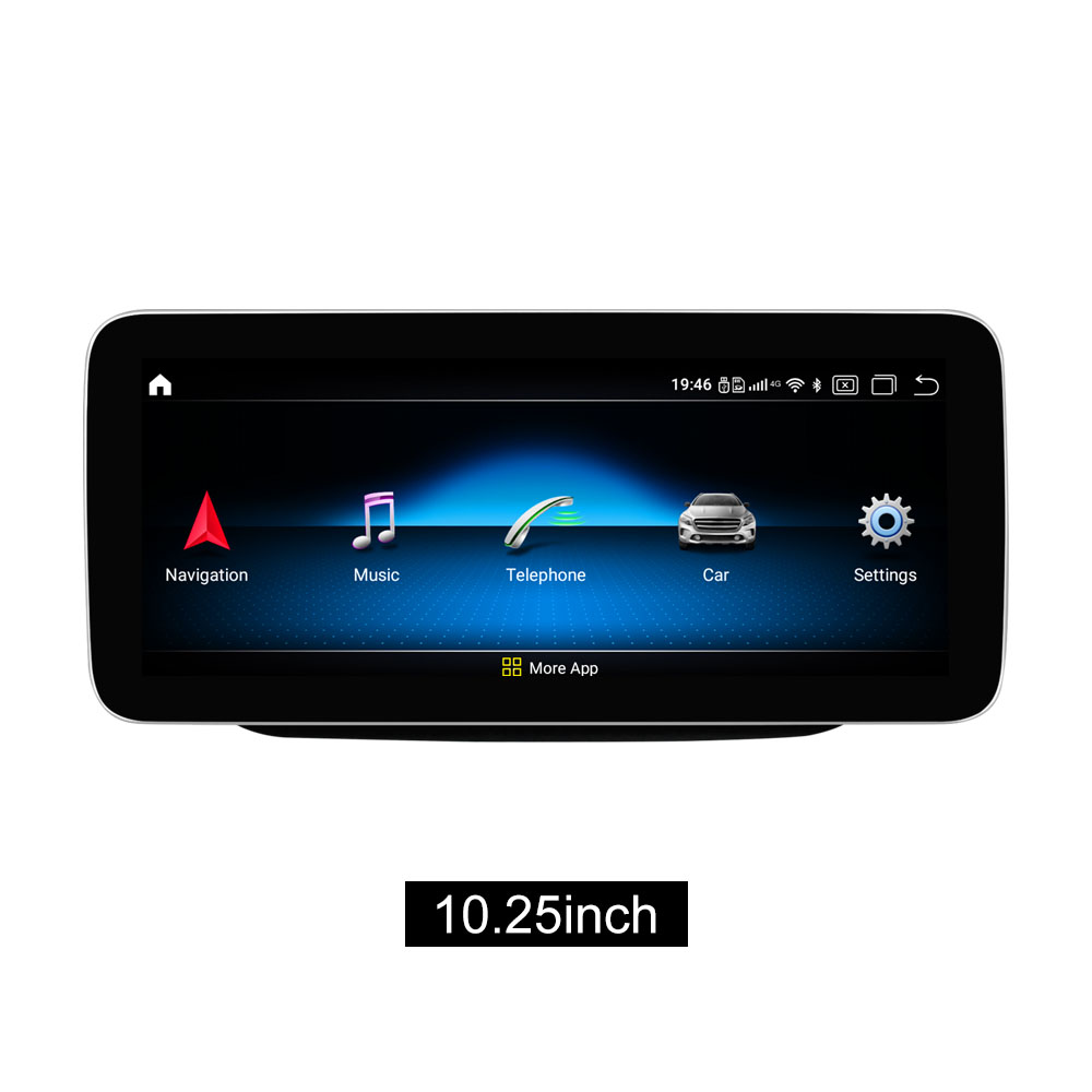 Mercedes Benz W246 Android Display Autoradio CarPlay විශේෂාංගී රූපය
