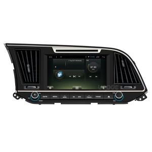 Stereofoniczny odtwarzacz multimedialny GPS Hyundai Elantra z systemem Android