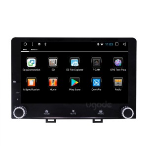 KIA RIO Android GPS اسٽيريو ملٽي ميڊيا پليئر