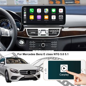 Sistema de navegação de Autoradio GPS da tela de Mercedes Benz W212 W207 Android