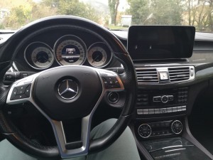 Mercedes Benz CLS W218 Android Ekrano-Ekrano Ĝisdatigu Apple Carplay