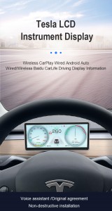 9-inčni zaslon CarPlay Nadogradnja za TESLU