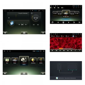 Benz C-Kirasi W203 mhepo Android GPS Stereo Multimedia Player