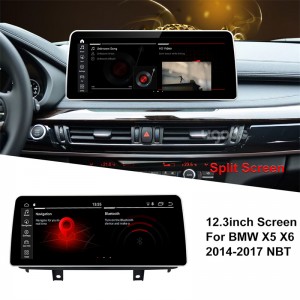 Ar gyfer BMW F15 F16 Sgrin Android Apple CarPlay Car Audio Chwaraewr Amlgyfrwng