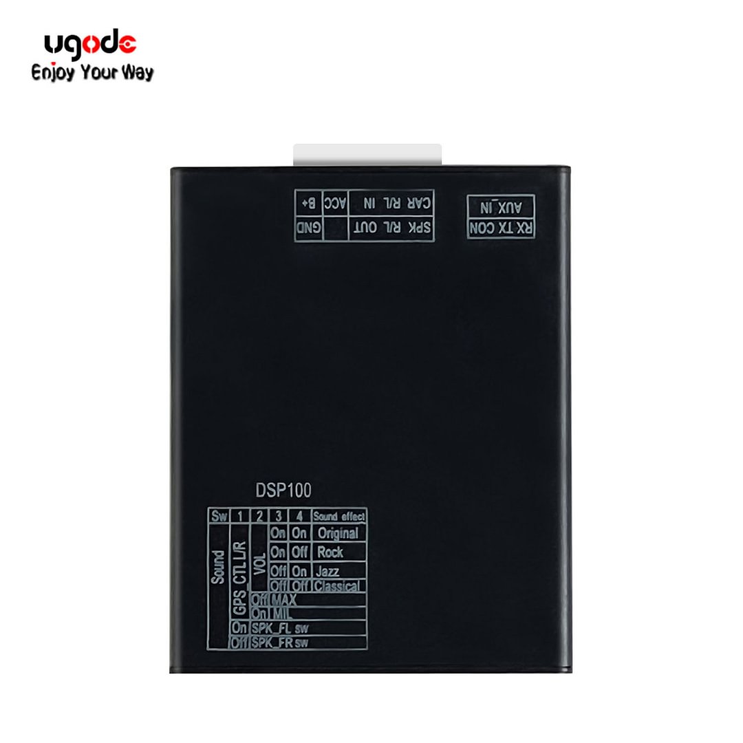 Ugode DSP 放大器盒适用于梅赛德斯奔驰 NTG5 安卓屏幕
