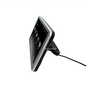 Jutiklinis ekranas Android automobilio galvos atrama Universal galinės sėdynės pramogų sistemos multimedijos grotuvas