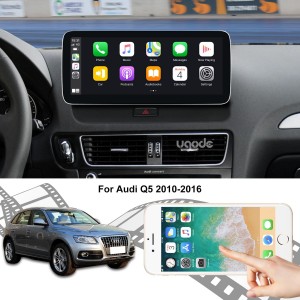 Audi Q5 Android Screen Display päivitys Apple Carplay