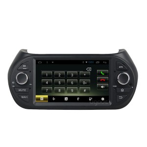 Android GPS Fiat Fiorino Stereo Multimedia Playerille