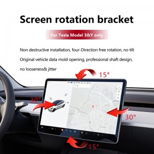 Soporte de soporte de rotación para Tesla Model 3 e Y Original Screen