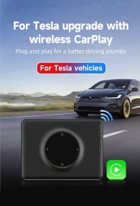 Tesla မူရင်းစခရင်ကို အဆင့်မြှင့်တင်မှုအတွက် ကြိုးမဲ့ Carplay