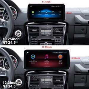 Mercedes Benz G sehlopha sa Android Screen Display Ntlafatsa Apple Carplay