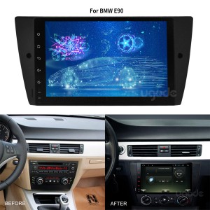 BMW E90 Android GPS Stereo Multimedia Player සඳහා