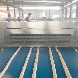 Fabricante industrial de la línea Momo de China, equipo de alimentos, el mejor precio fob