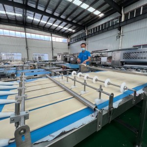 Hochwertige automatische Chapati-Produktionsanlage mit 20.000–60.000 Stück/h aus China