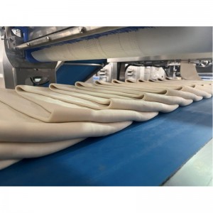 Dough Lamination Equipment for Food Industry Ntchito
