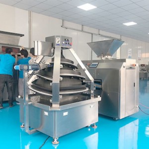 Automatyske Dough Divider en Rounder Machine foar Foood Industry