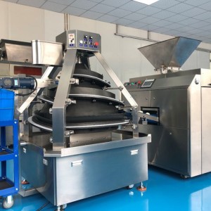 Automatic Dough Divider ug Rounder Machine para sa Food Industry