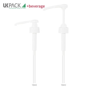 Hot New Products Cosmetic Packaging Suppliers - UKS10 Norrow head syrup dispenser pump for Davinci Chocolate sauce 38/410 – UKPACK