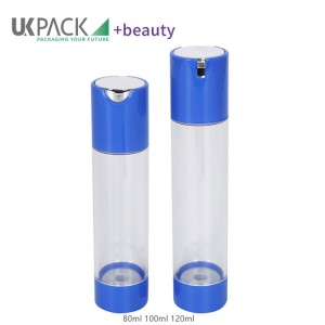 80ml 100ml 120ml AS Airless Pompe Vide Bouteille Skincare Container UKA25