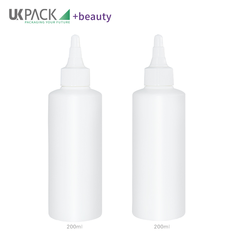 200ml pointed mouth squeeze bottles sub packaging for skincare hair dye oil UKL29