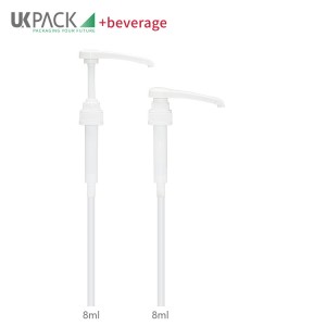 UKS10 norrow plastic food grade dispenser pumps 28/410 for liquid creamer bottle 1883