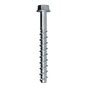 Concrete Screw Anchor Bolt China manufacture different size thread hex head ground