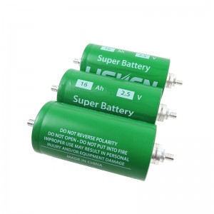 Nouveau Batterie au Lithium Titanate 2.5V 16Ah, 30000 Cycles,