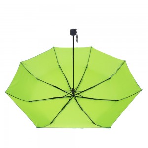 Promotivna jeftina cijena 21 inča logo print manual open 3 puta prilagođeni proizvođač kišobrana u Kini