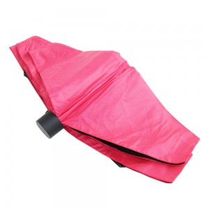 Presentes promocionais coloridos femininos portáteis viagem 5 guarda-chuva dobrável mini cápsula de bolso