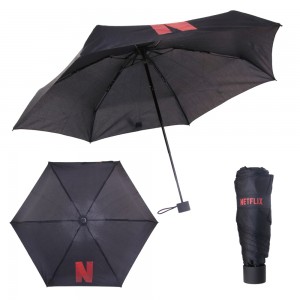 Промотивни подароци Шарени жени Пренослив чадор за патување со 5 преклопен мини џебен чадор