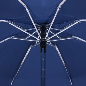 Нов дизајн Hot Sell Автоматско отворање и затворање на мини џеб Печатење на прилагодено лого со 5 преклопен чадор од Кина