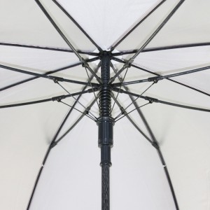 აქცია მორგებული ქარგაუმტარი მაღალი ხარისხის ავტომატური ღია EVA სახელური დიდი ზომის გოლფის ქოლგა ლოგოს ბეჭდვით
