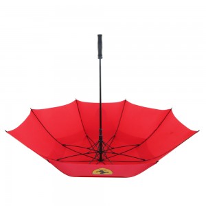 Promotio Custom Windproof High Quality Auto Open EVA handle Big Size Golf Umbrella with Logo Printing