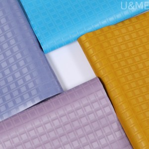कपडाको लागि मानक पलिएस्टर हट सेलिंग प्याटर्न लोकप्रिय ज्याक्वार्ड कपडा U&ME RSDF010 उत्पादन गर्नुहोस्