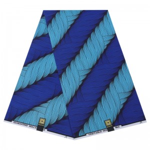 Wholesale Scram Bled Pattern Guaranteed Holland Wax Fabric U&me Rshw003 Dress