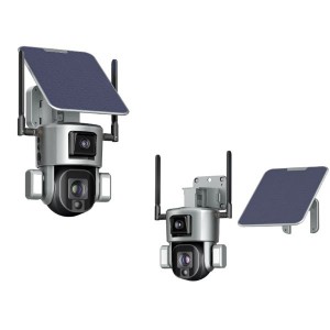 Dual Linkage Motion Detection Solar Security Camerai