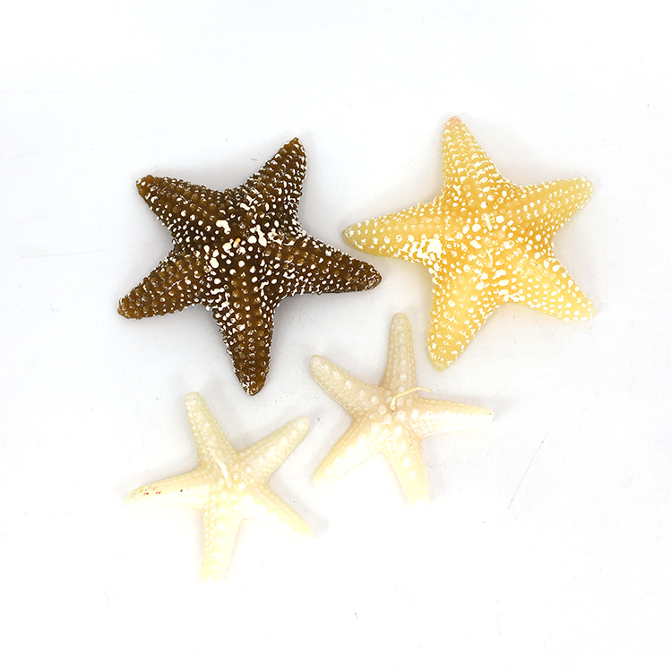 Lilin Starfish berwarna-warni untuk hiasan parti dan rumah