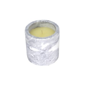 Visokokakovostna sveča iz marmornih kozarcev za dekoracijo doma