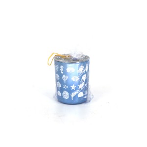 Ocean Breeze Style Mercury Glass Votive Tealight Candle