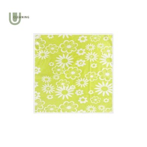 China Hot Sale Customized Printed Colorful Design Microfiber Cleaning Cloth Towel