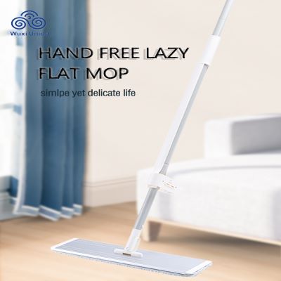 Aluminum Pad Microfiber Flat Mop Best Selling 360 Spining Smart Self Squeeze Magic Mop Featured Image