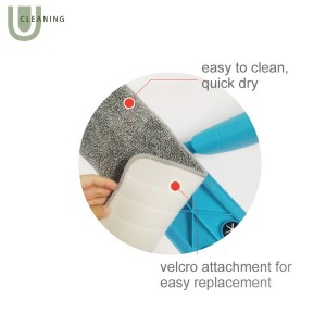 စက်ရုံတိုက်ရိုက်ရောင်းမည် Easy Cleaning Mop Replacement Cloth Microfiber Floor Mop Refill