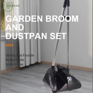 Long Handle Broom at Dustpan Set Broom ng pambahay