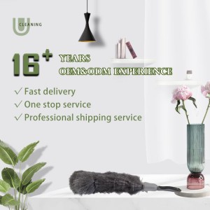 Anti-static Flexible Room Fluffy Plastic Durable Dust Feather Cleaning Duster