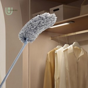 Hot Sale Classic Home Clean PP PVC Feather Lightweight Telescopic Cleaning Fan Duster