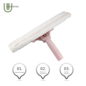 China 2 in 1 Multifunction Microfiber Window Cleaner Scratch Free Window Squeegee