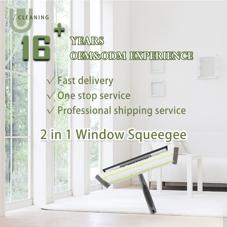China ODM Double apa Plastic Tpr Cleaning Window Rọ Shower Squeegee