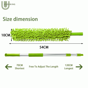 China OEM Bendable Chenille Duster ine Telescopic Pole