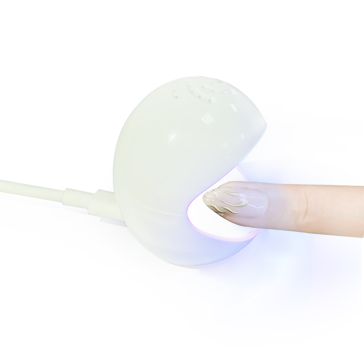 Disegnu d'ovu persunalizatu una lampada UV portatile per unghie luce uv à un dito