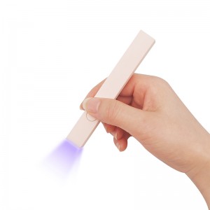 Vairumtirdzniecības portatīvais mini rokas UV nagu žāvētājs ātri žūstošs ērts LED nagu lampa